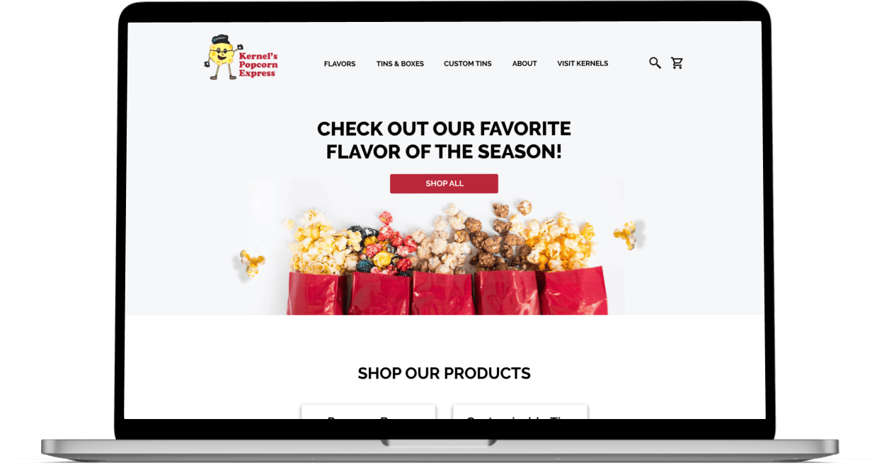 Case Study Kernel's Popcorn Express Hexcode Marketing