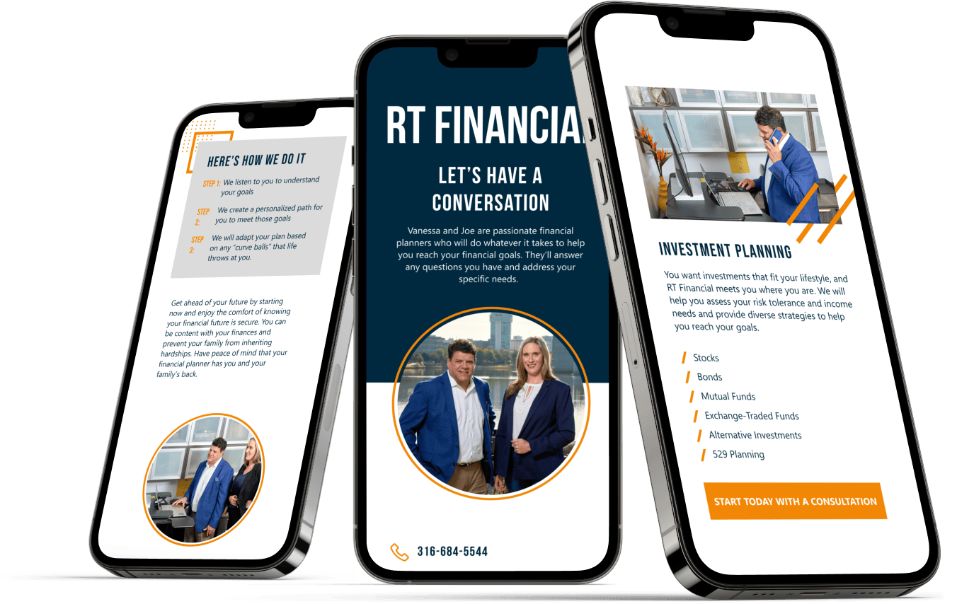 RT Financial Responsive Website Hexcode Marketing