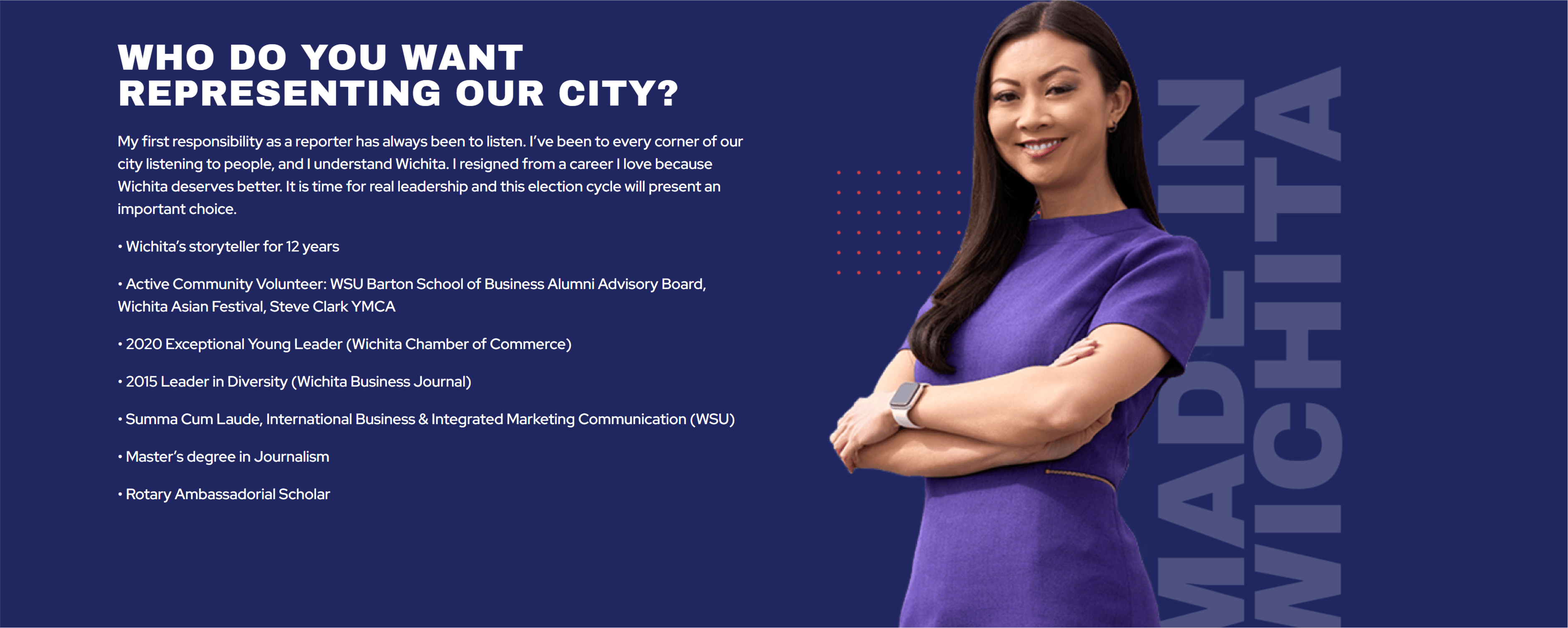 Lily Wu for Mayor Website Design Hexcode Marketing