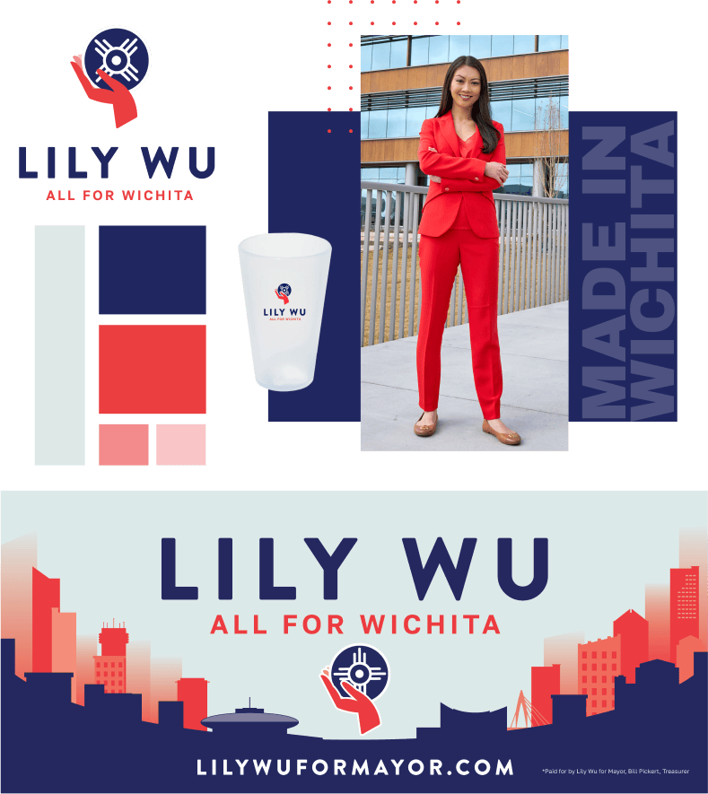 Lily Wu All for Wichita Branding Hexcode Marketing