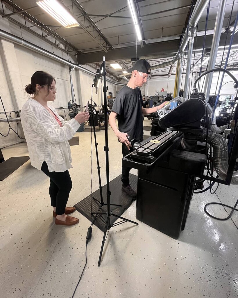 Behind the Scenes Client Shoot