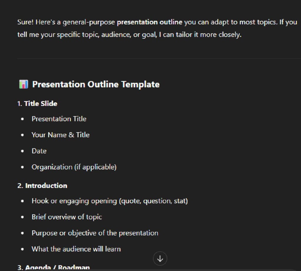 Sample Prompt