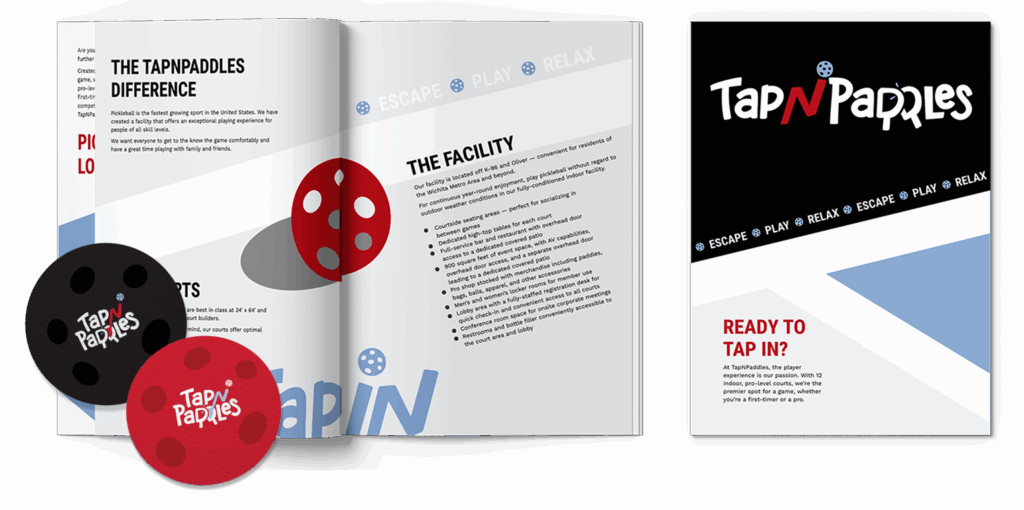 TapNPaddles print materials