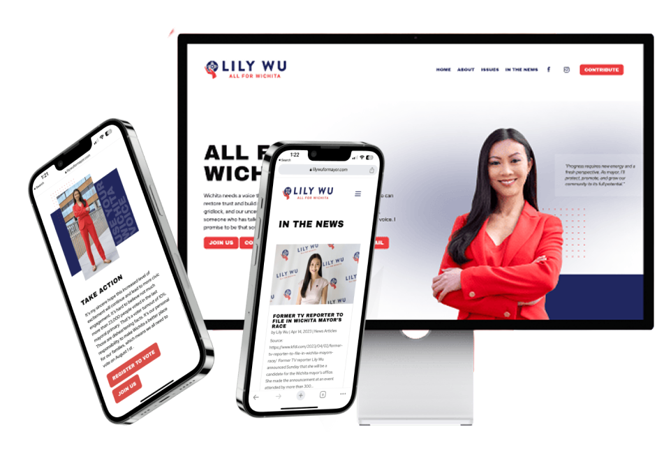 Lily Wu website previews