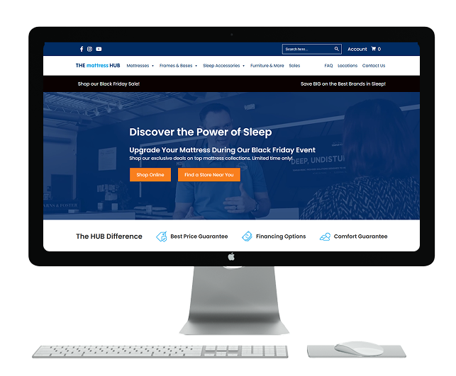 The Mattress Hub Website